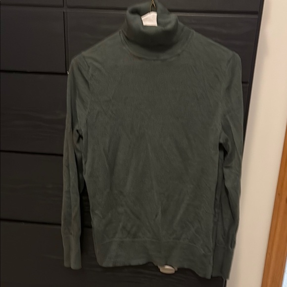 Green Turtleneck Sweater - Picture 1 of 2